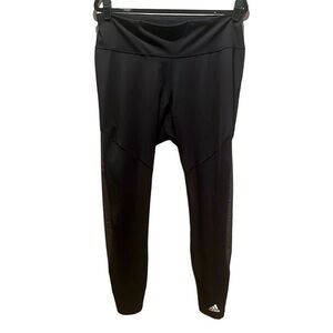 Adidas Women’s Plus Size Black Athletic Mesh Leggings Size 2X